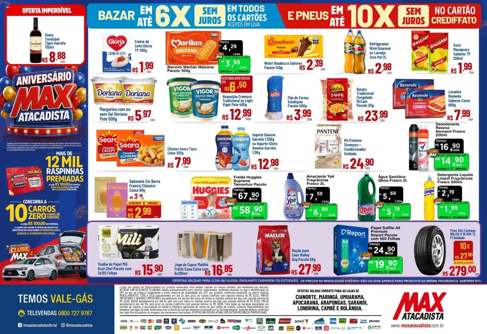 Max Atacadista Folheto - válido de 06/10/2026 | Página: 2