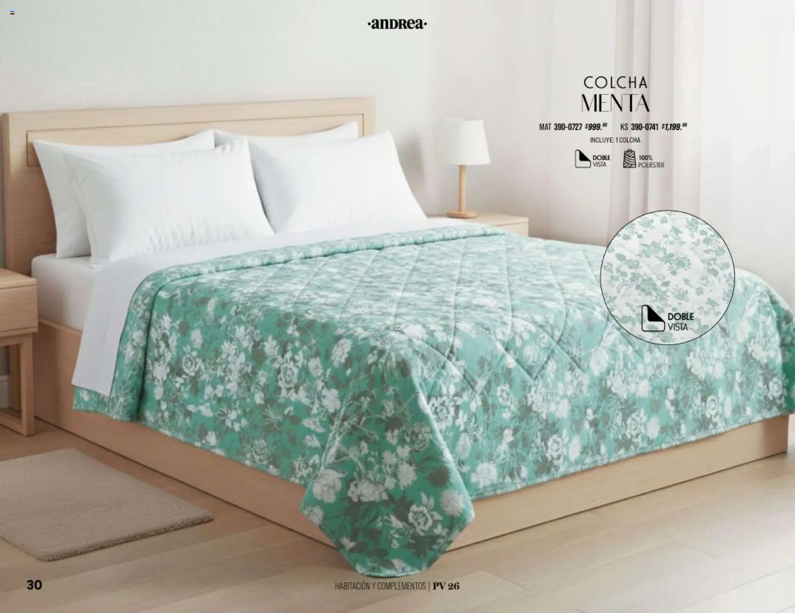 Nuevas ofertas de Andrea válidas en toda la República Mexicana desde el 25/01/2026. ¡Encuentra las mejores ofertas en Andrea catálogo Home! | Página: 30