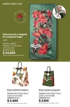 Vista previa Catálogo Natura Ciclo 14 válido desde el 01/10/2026 | Página: 317 | Productos: Lona, Bolsa