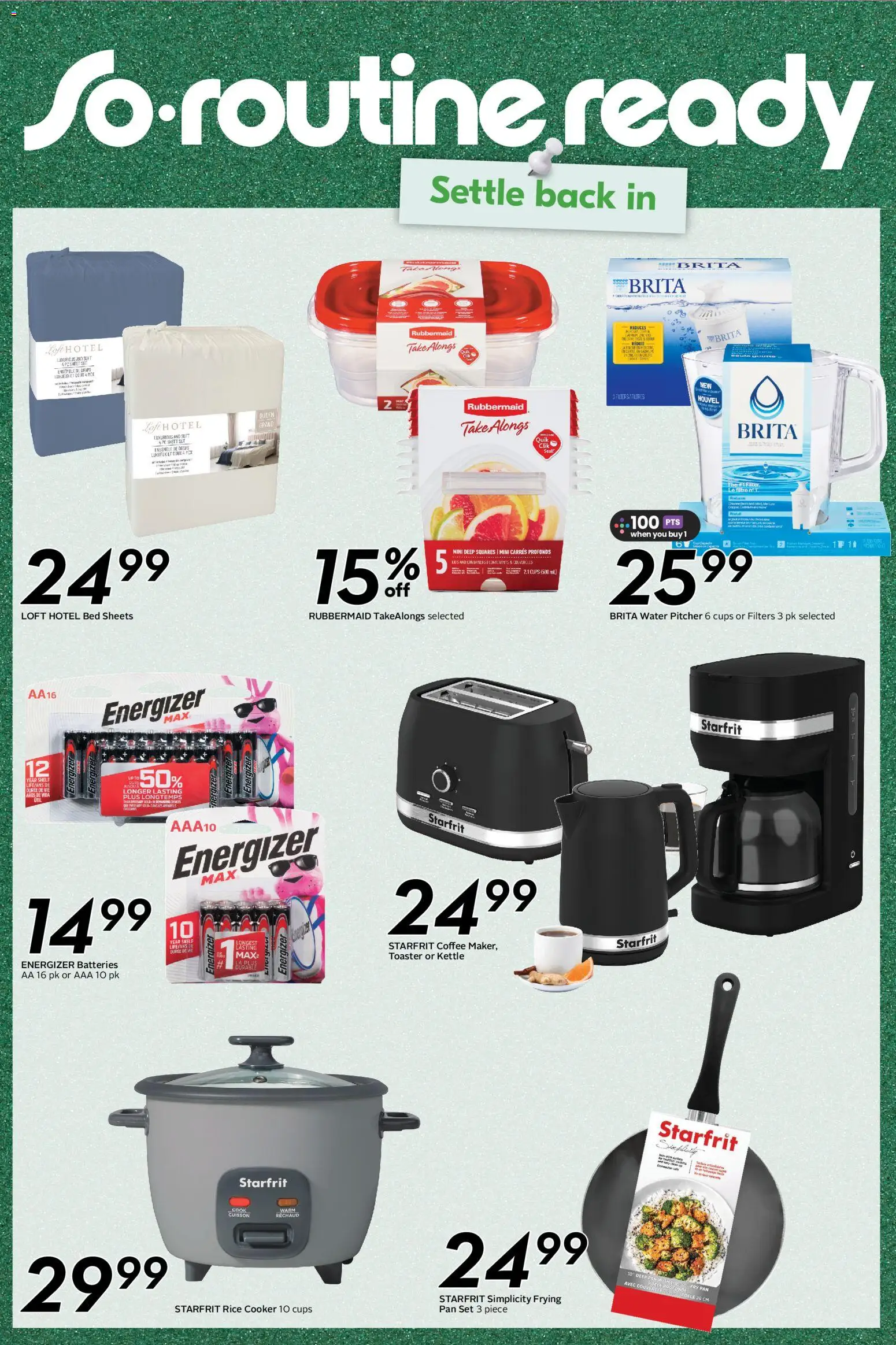 Sobeys flyer valid from Aug 20, 2026 | Page: 15 | Products: PC, Water, Kettle, Bed
