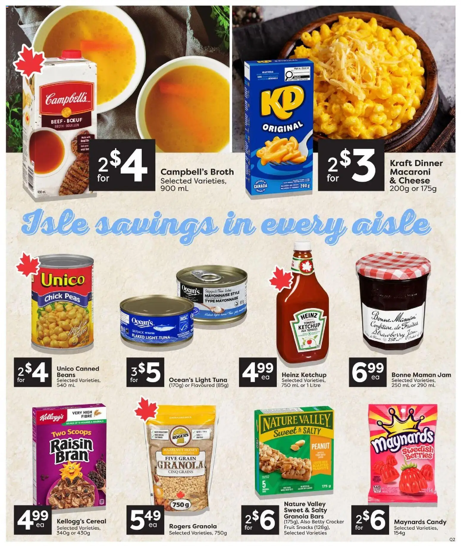 Quality Foods flyer valid from Sep 17, 2026 | Page: 13 | Products: Ketchup, Tomato, Broth, Tuna