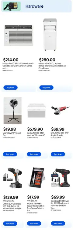 Preview of Walmart flyer - Home updates at low prices from shop Walmart valid from 07.05.2026 | Page: 8