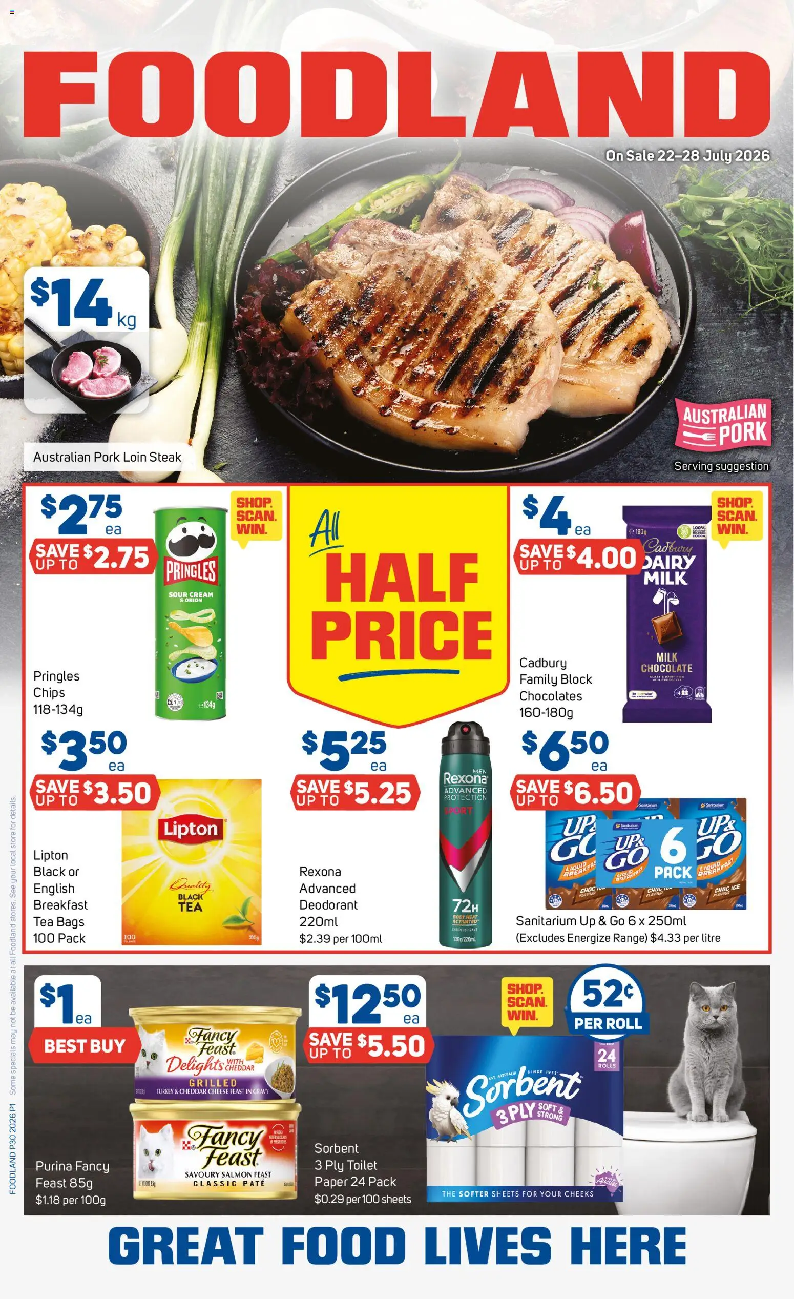﻿Foodland catalogue from 22/07/2026 > Big discounts catalogue cover
