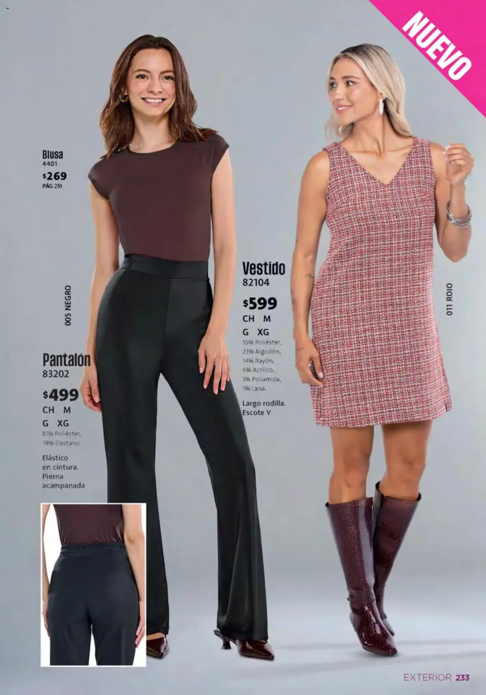 Nuevas ofertas de Ilusión válidas en toda la República Mexicana desde el 01/10/2026. ¡Encuentra las mejores ofertas en Ilusión catálogo Invierno! | Página: 235 | Productos: Blusa, Vestido