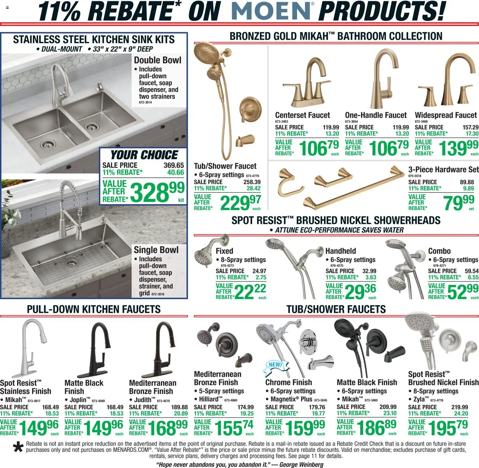 Menards Weekly Ad - valid from 08/27/2026 | Page: 13 | Products: Soap, Water