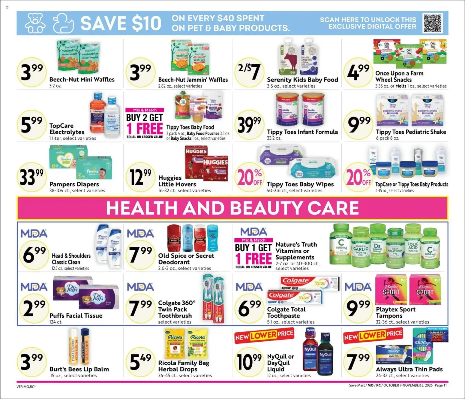Save Mart Big Book of Savings - valid from 10/07/2026 | Page: 11