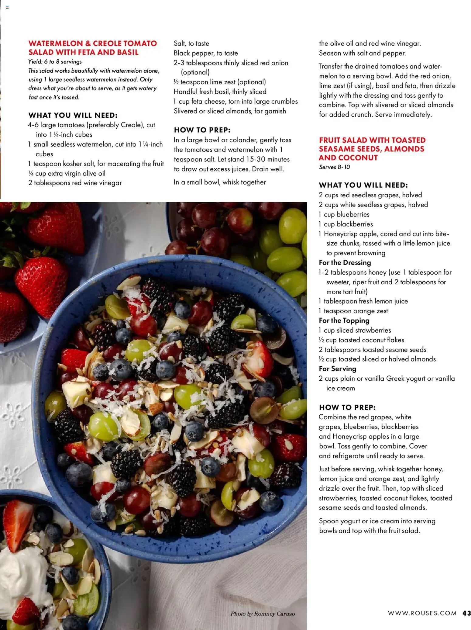 Rouses Magazine Summer 2026 - valid from 06/01/2026 | Page: 45 | Products: Oil, Ice cream, Water, Onion