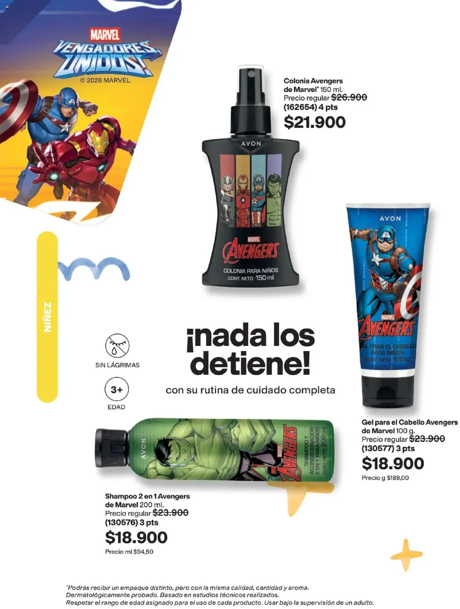 Avon revista - valida desde el 29/07/2026 | Página: 206 | Productos: Shampoo, Acondicionador