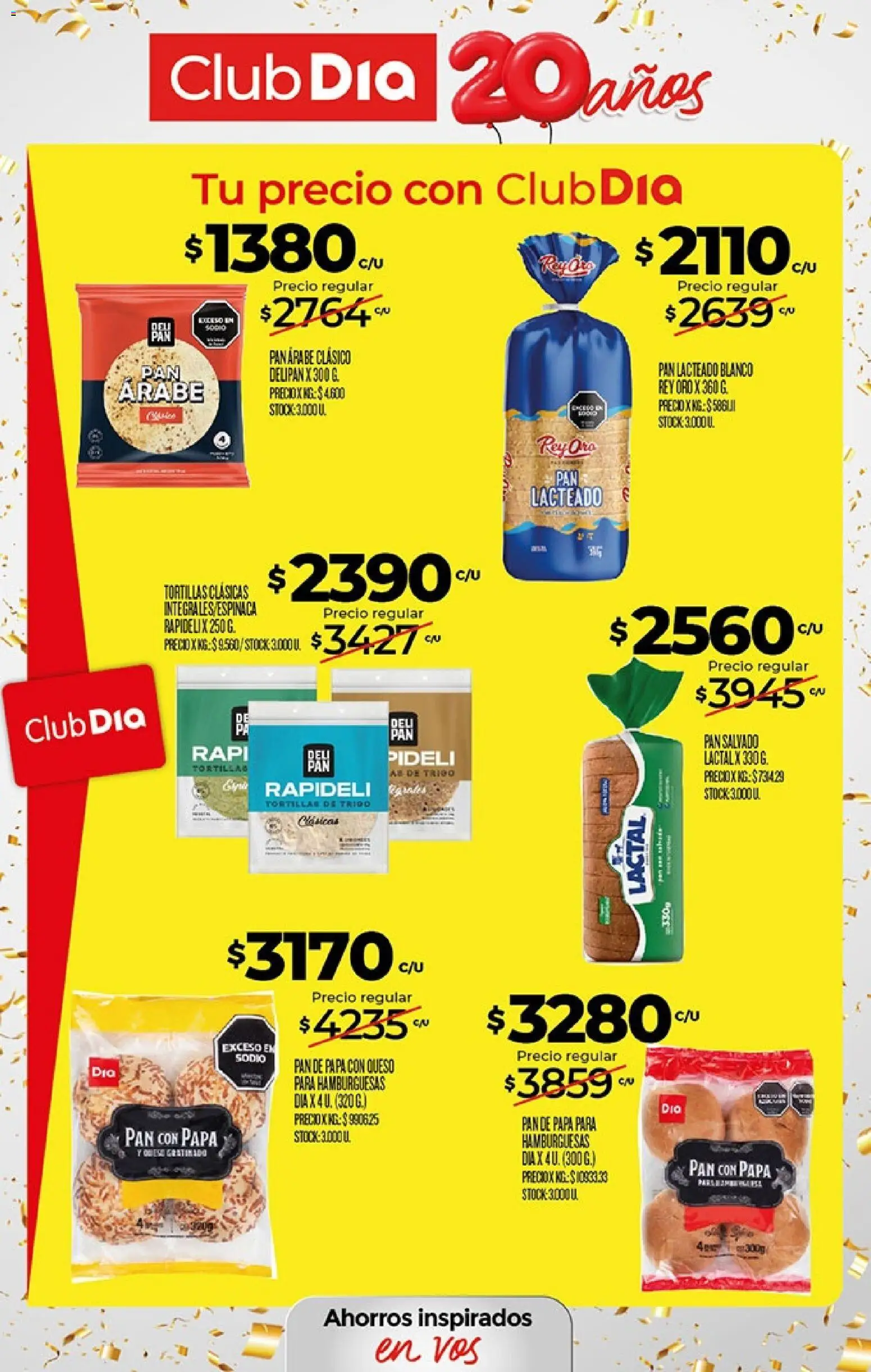 Supermercado DIA Ofertas │ válido desde el 23/09/2026 | Página: 18 | Productos: Papa, Queso, Pan, Espinaca
