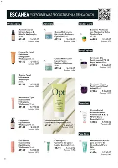 Vista previa de Oriflame campaña 11 2026, nuevo folleto de la tienda, válido en México a partir del 01/08/2026 | Página: 104 | Productos: Contorno de ojos, Bálsamo, Suavizante, Vitaminas