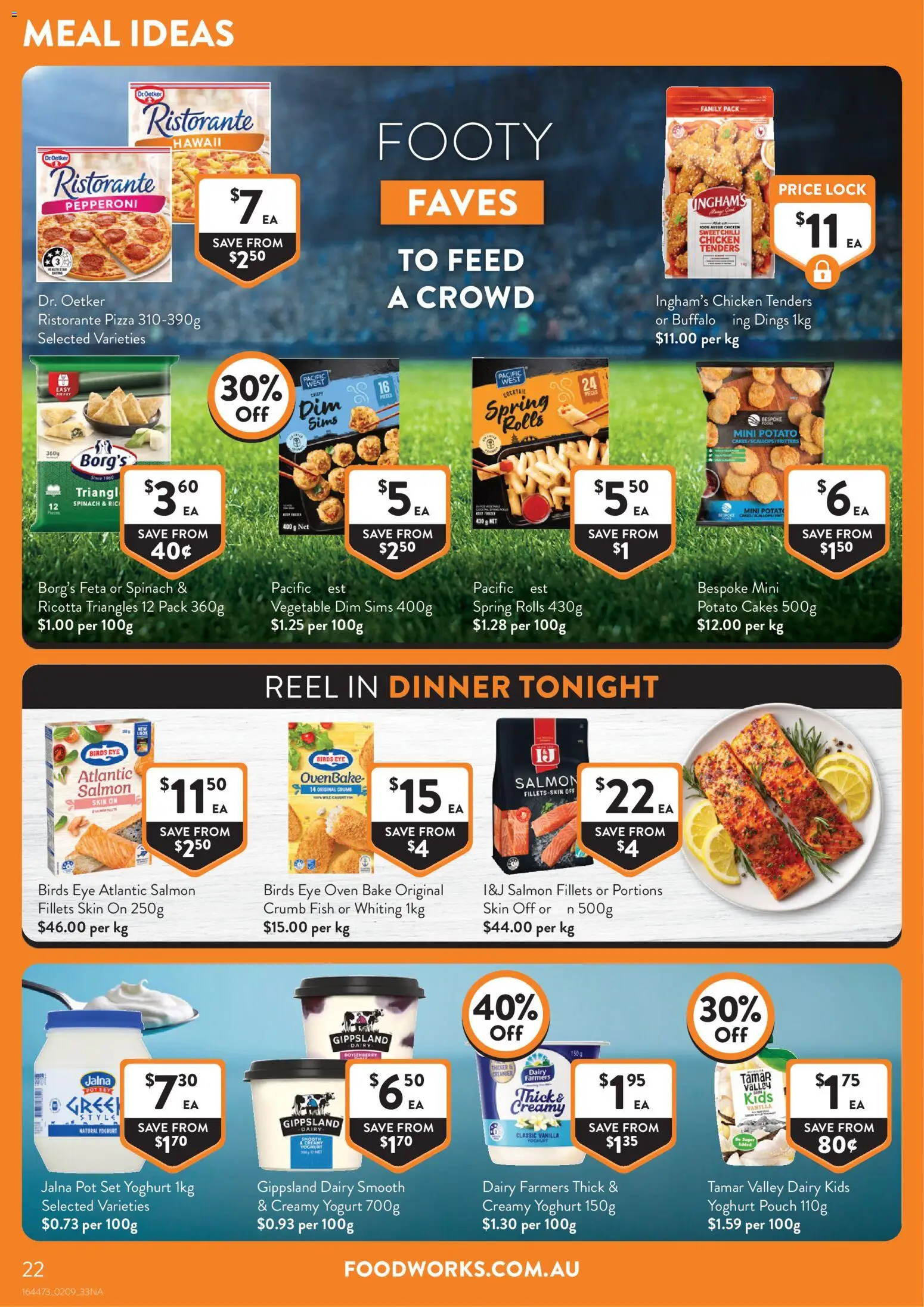 Foodworks catalogue - valid from 02/09/2026 | Page: 22 | Products: Yogurt, Yoghurt, Pizza, Chilli