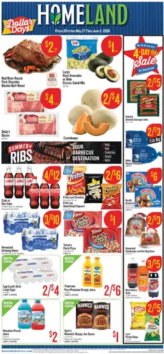 Preview of Homeland weekly ads valid from 27.05.2026