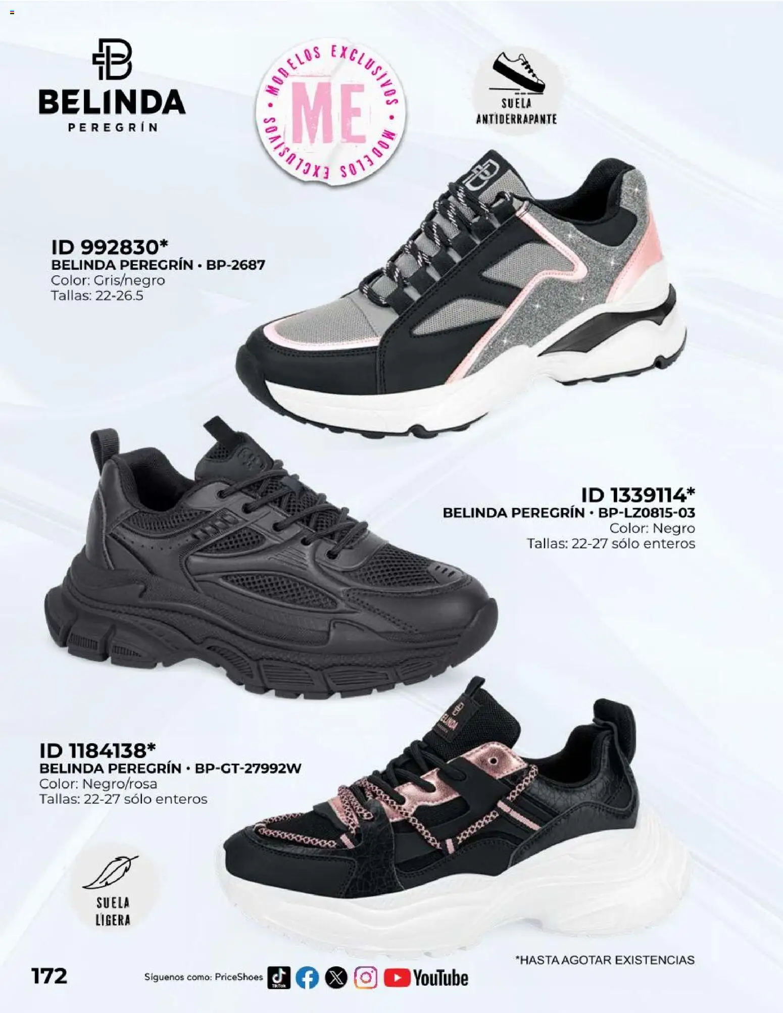 Nuevas ofertas de Price Shoes válidas en toda la República Mexicana desde el 01/10/2026. ¡Encuentra las mejores ofertas en Price Shoes catálogo Exclusivos! | Página: 172