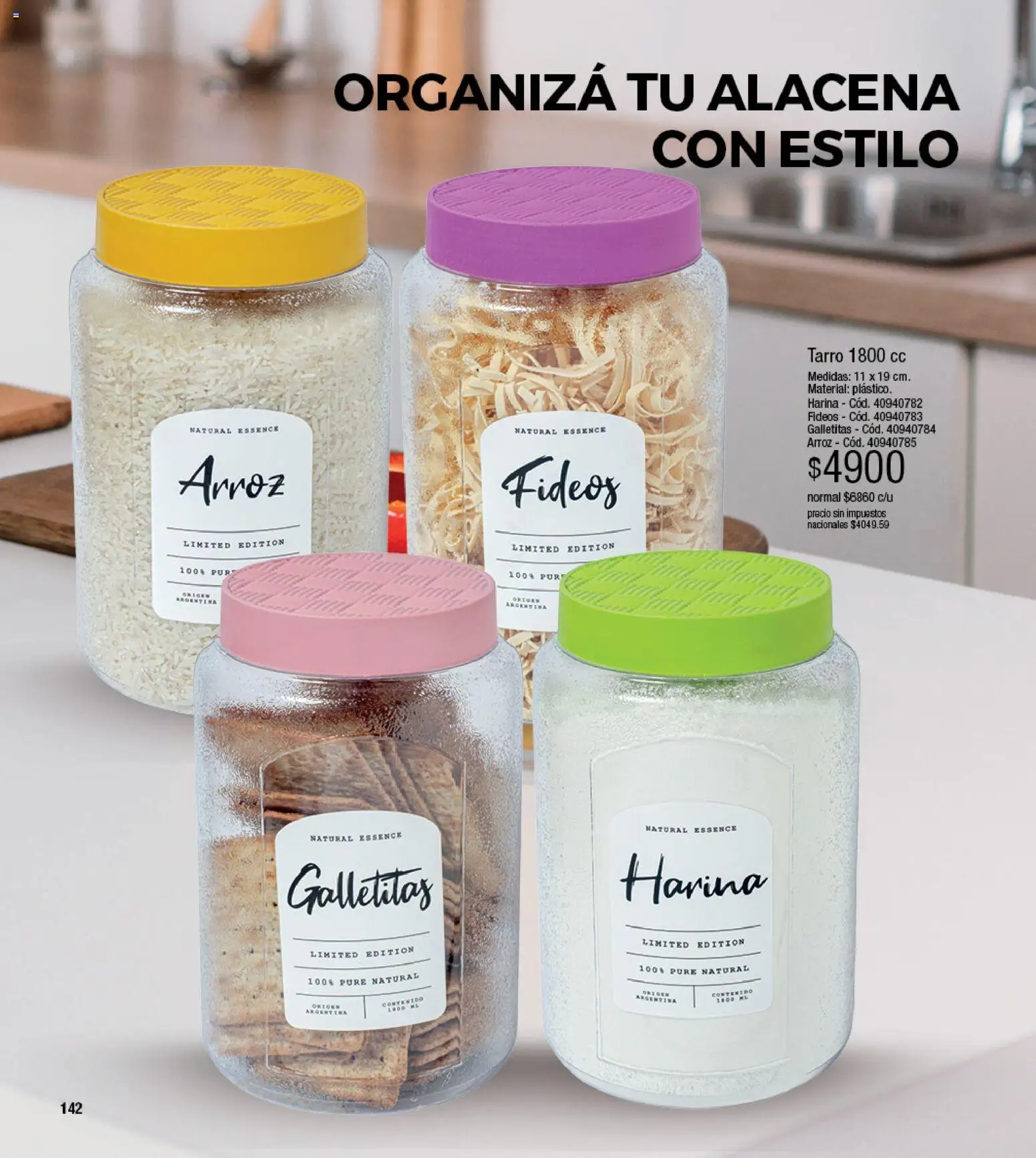 Millanel - Catálogo │ válido desde el 17/08/2026 | Página: 142 | Productos: Alacena, Harina, Arroz, Puré
