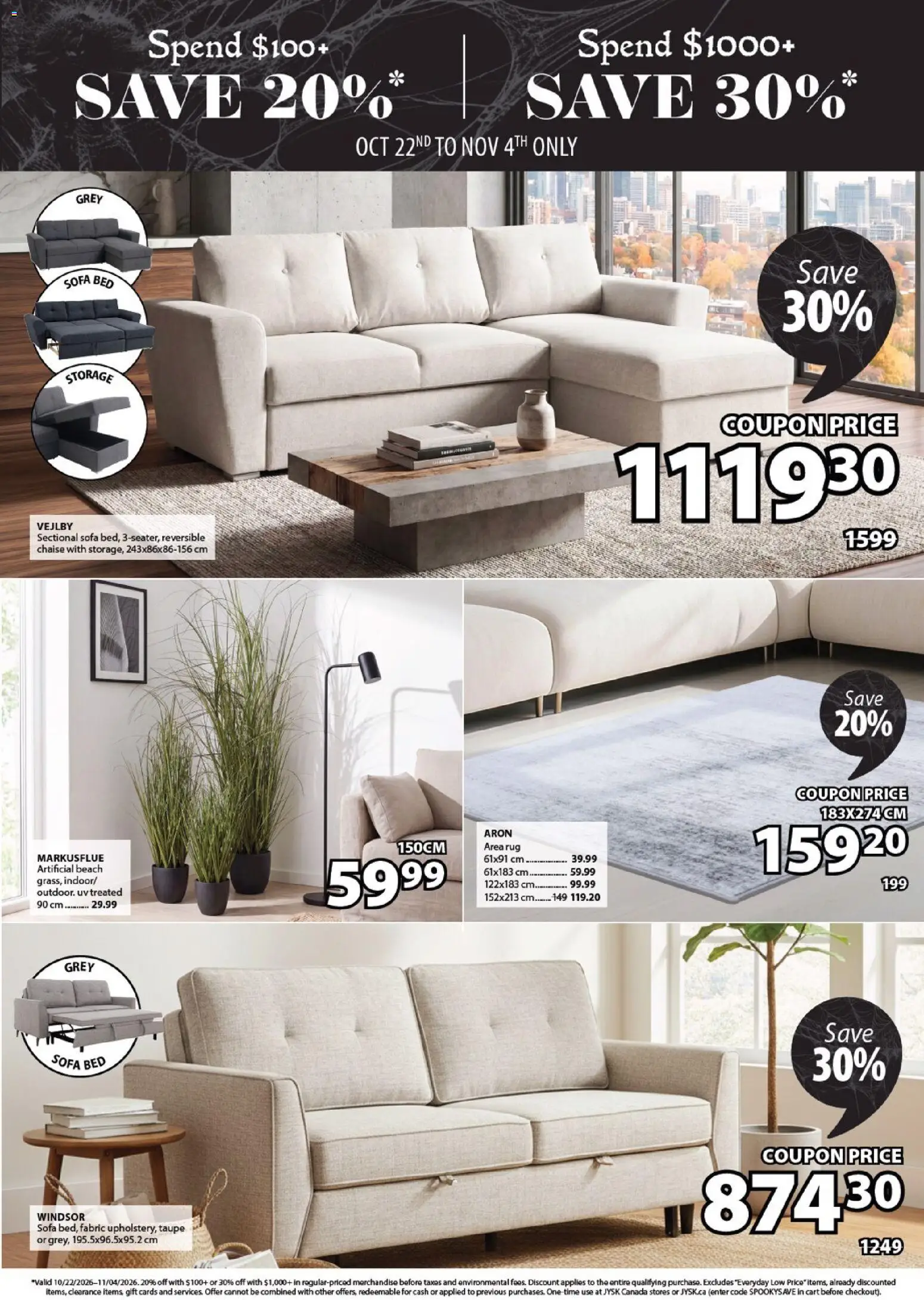 JYSK flyer valid from Oct 22, 2026 | Page: 5