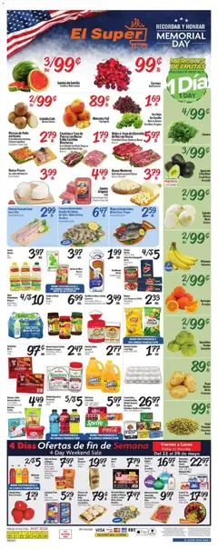 Preview of El Super weekly ads valid from 20.05.2026 | Page: 1
