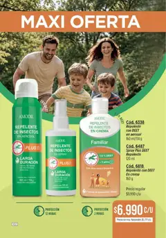 Vista previa Catálogo Amodil Campaña 17 válido desde el 01/10/2026 | Página: 102 | Productos: Repelente, Repelente de insectos, Aloe Vera, Crema