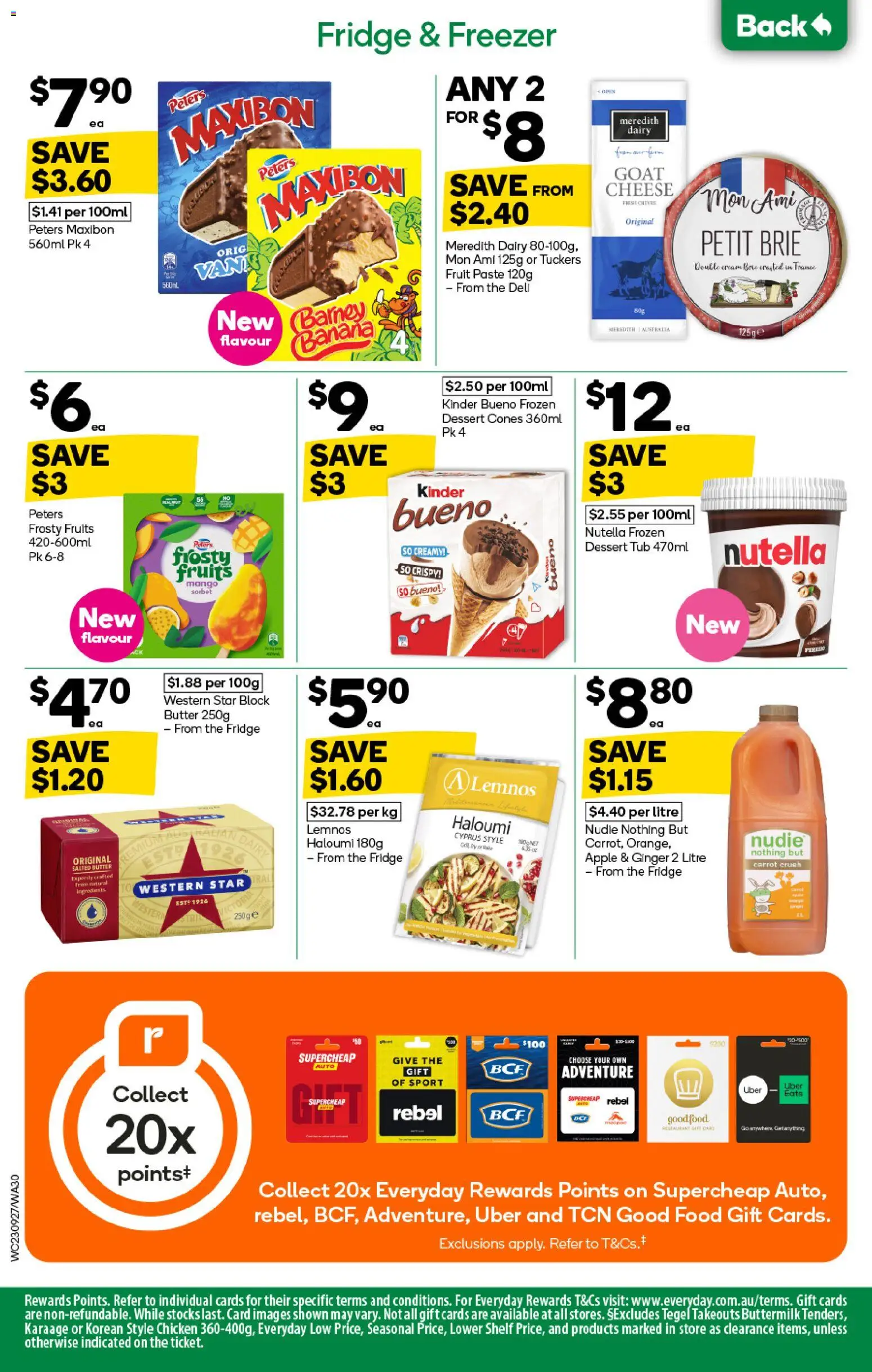Woolworths catalogue - valid from 23/09/2026 | Page: 32 | Products: Food, Butter, Chicken, Fruit