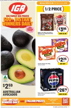 Preview of IGA catalogue NT - valid from 15/07/2026
