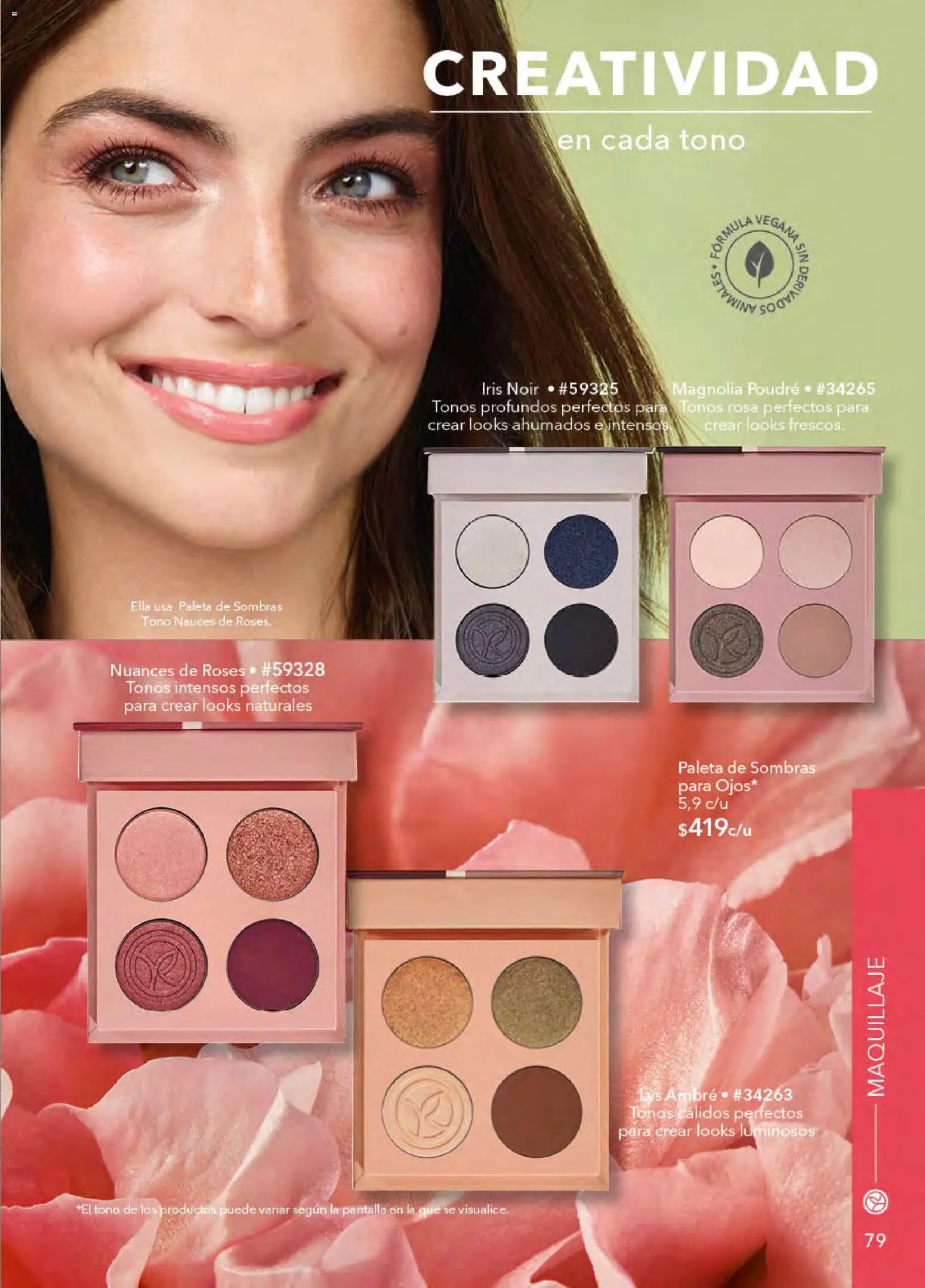 Nuevas ofertas de Yves Rocher válidas en toda la República Mexicana desde el 21.04.2026. ¡Encuentra las mejores ofertas en Yves Rocher campaña 6 2026! | Página: 81 | Productos: Paleta, Maquillaje