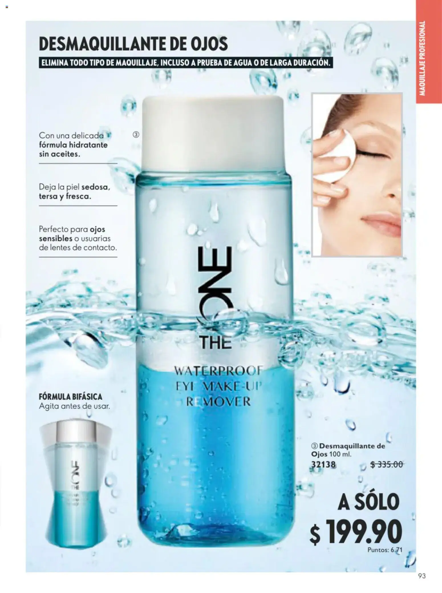 Nuevas ofertas de Oriflame válidas en toda la República Mexicana desde el 11/07/2026. ¡Encuentra las mejores ofertas en Oriflame campaña 10 2026! | Página: 93 | Productos: Lentes, Desmaquillante, Maquillaje, Desmaquillante de ojos