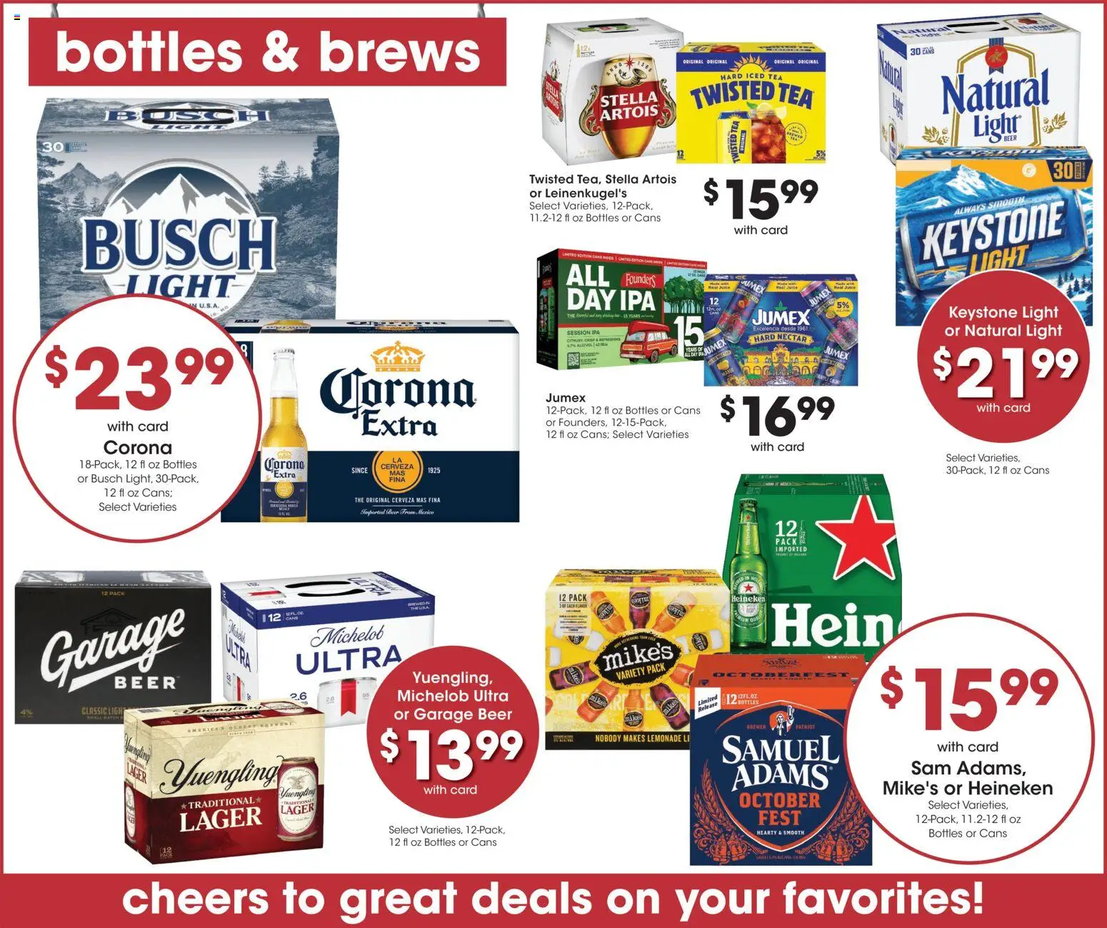 Dillons Weekly Ad - valid from 09/09/2026 | Page: 13 | Products: Juice, Beer, Heineken, Lemonade