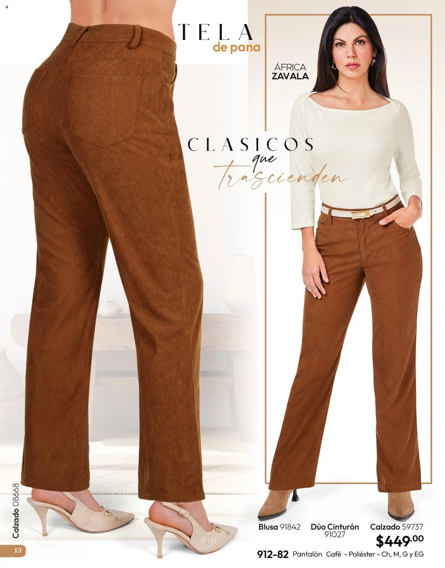 Nuevas ofertas de Cklass válidas en toda la República Mexicana desde el 11/09/2026. ¡Encuentra las mejores ofertas en Cklass catálogo Invierno! | Página: 14 | Productos: Blusa, Cinturón, Café