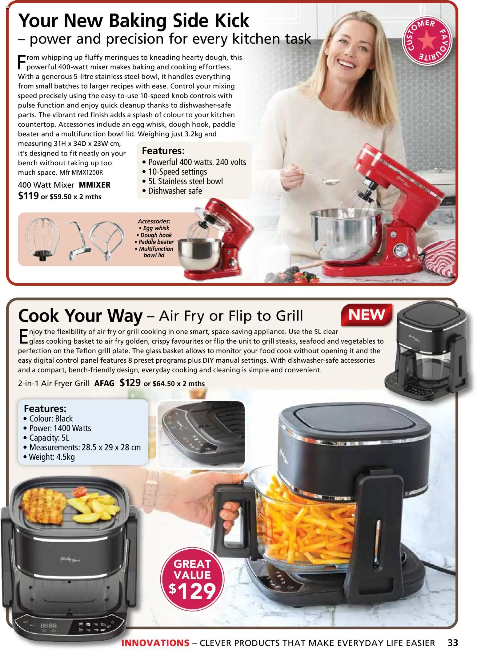 Innovations catalogue - valid from 26.03.2026 | Page: 33 | Products: Vegetables, Digital, Safe, Bench