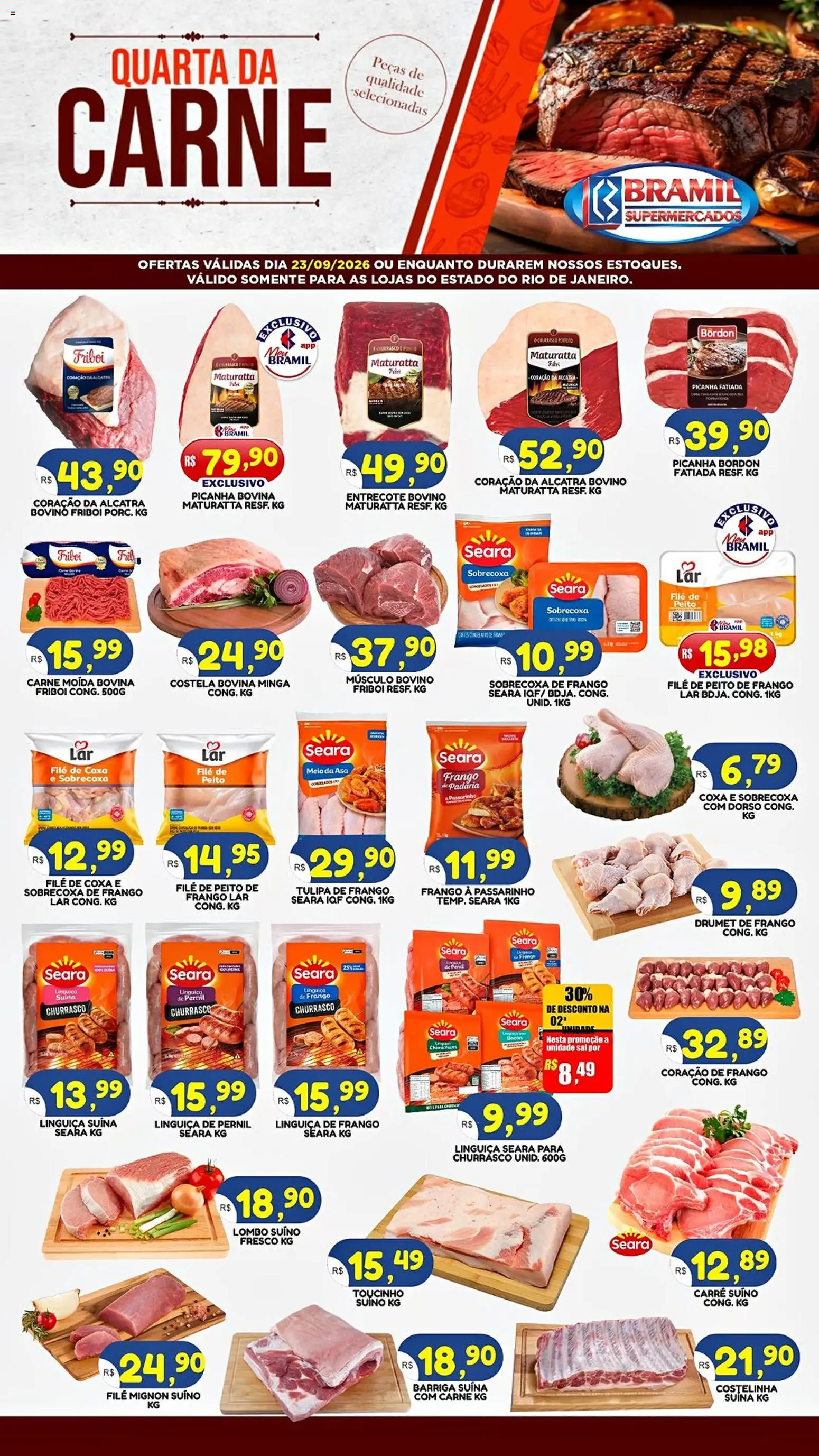 Bramil Supermercados Quarta-feira 23 Setembro