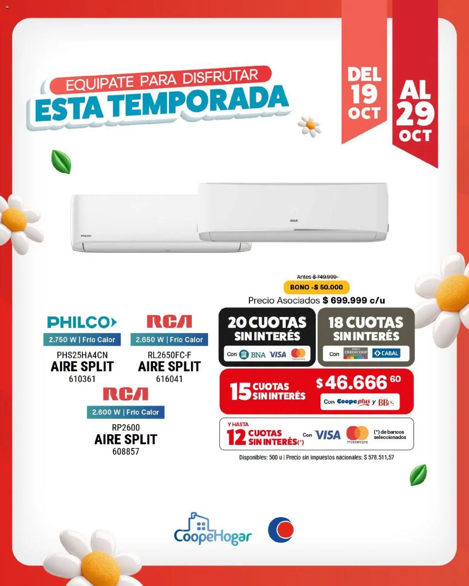 Cooperativa Obrera - Equipate para disfrutar esta temporada │ válido desde el 19/10/2026 | Página: 8