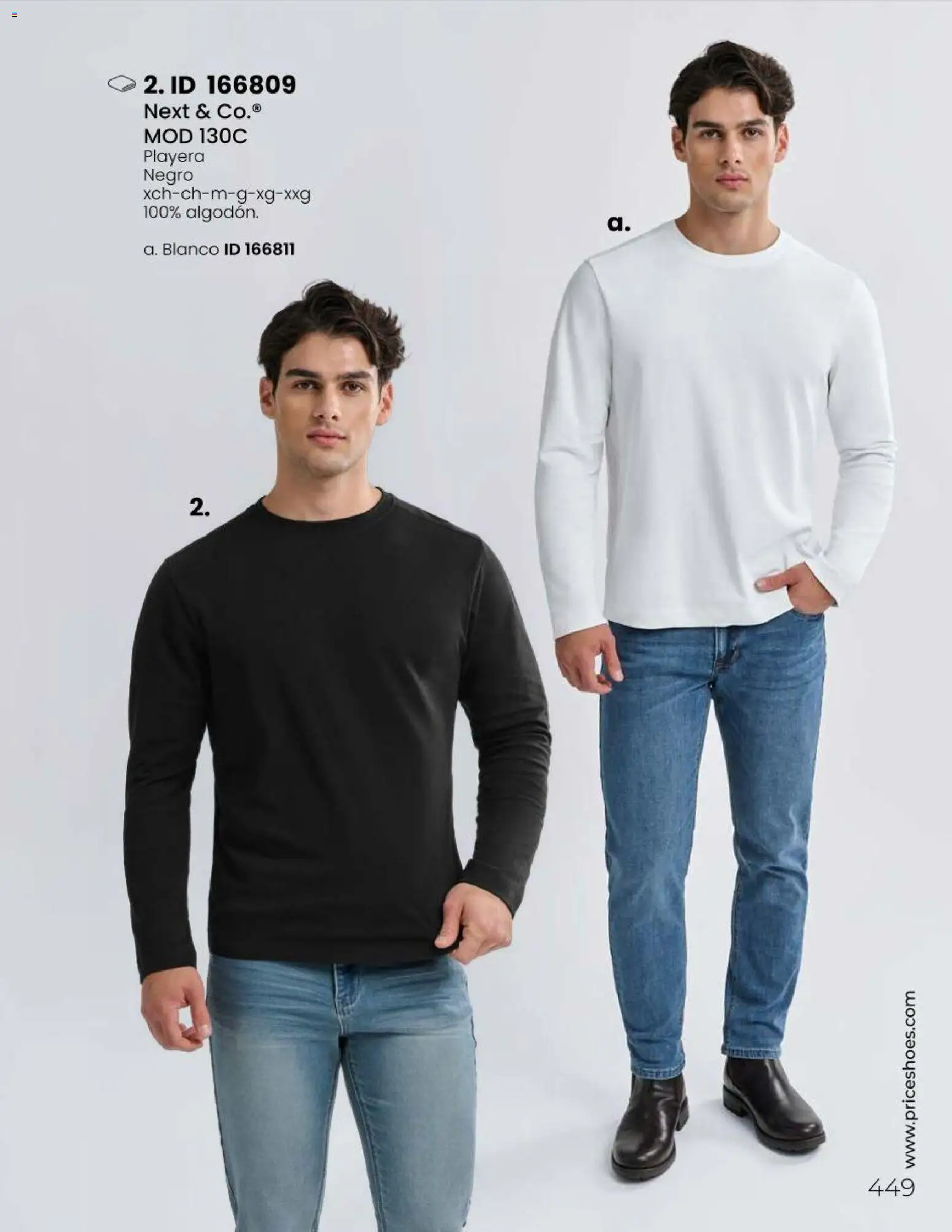 Nuevas ofertas de Price Shoes válidas en toda la República Mexicana desde el 06.05.2026. ¡Encuentra las mejores ofertas en Price Shoes catálogo Todo en uno! | Página: 449 | Productos: Playera