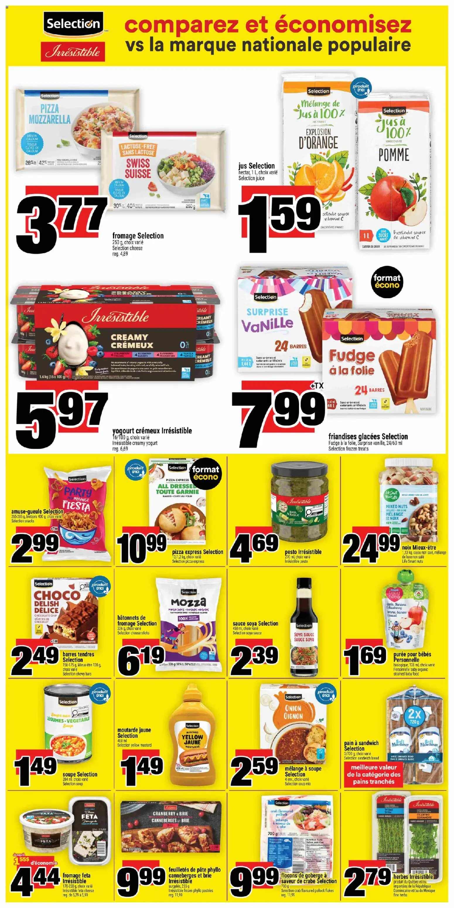 Super C flyer valid from Jul 30, 2026 | Page: 11 | Products: Mozzarella, Pâté, Herbs, Cheese