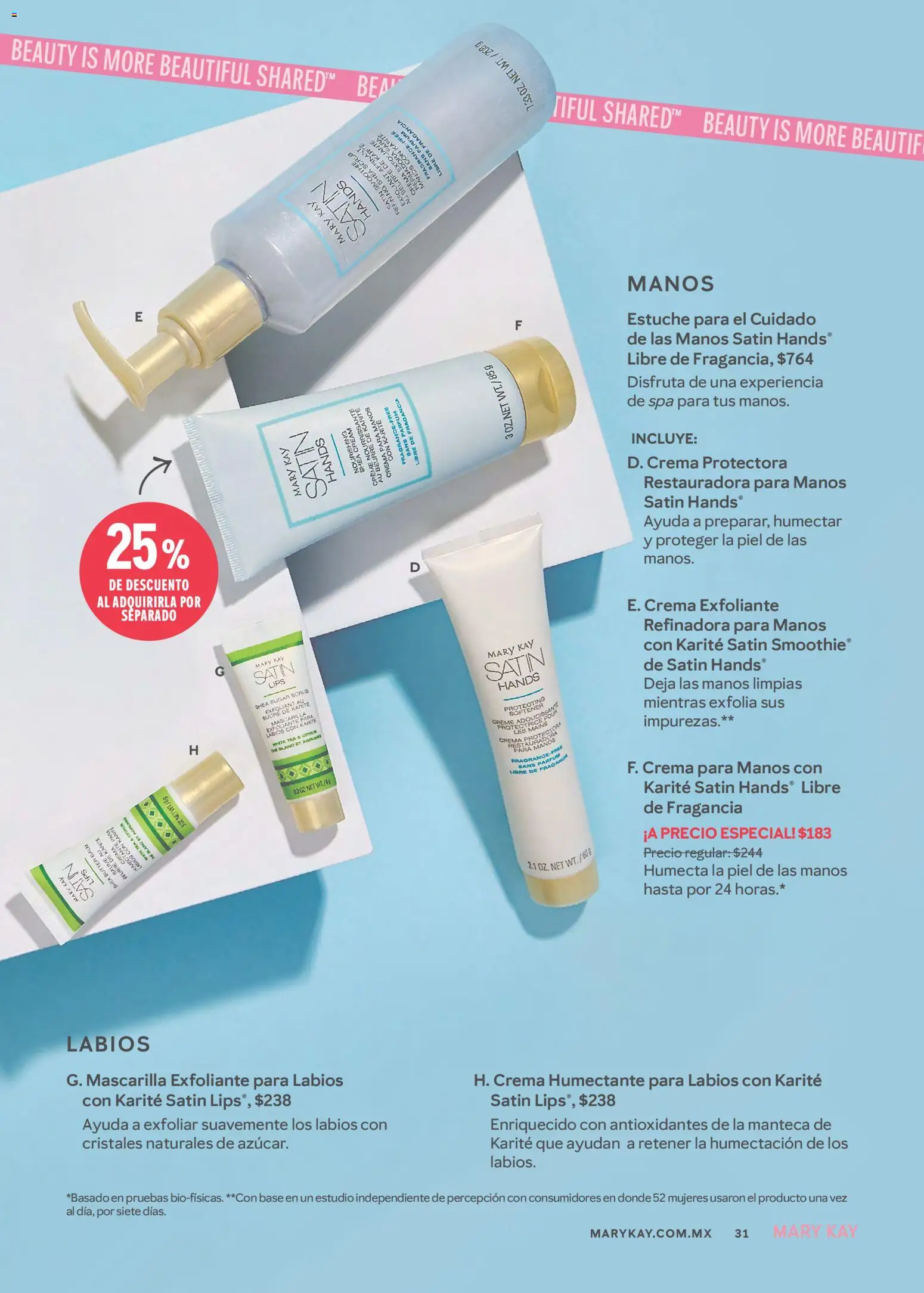 Nuevas ofertas de Mary Kay válidas en toda la República Mexicana desde el 01/09/2026. ¡Encuentra las mejores ofertas en Mary Kay catálogo! | Página: 31 | Productos: Smoothie, Estuche, Fragancia, Mascarilla