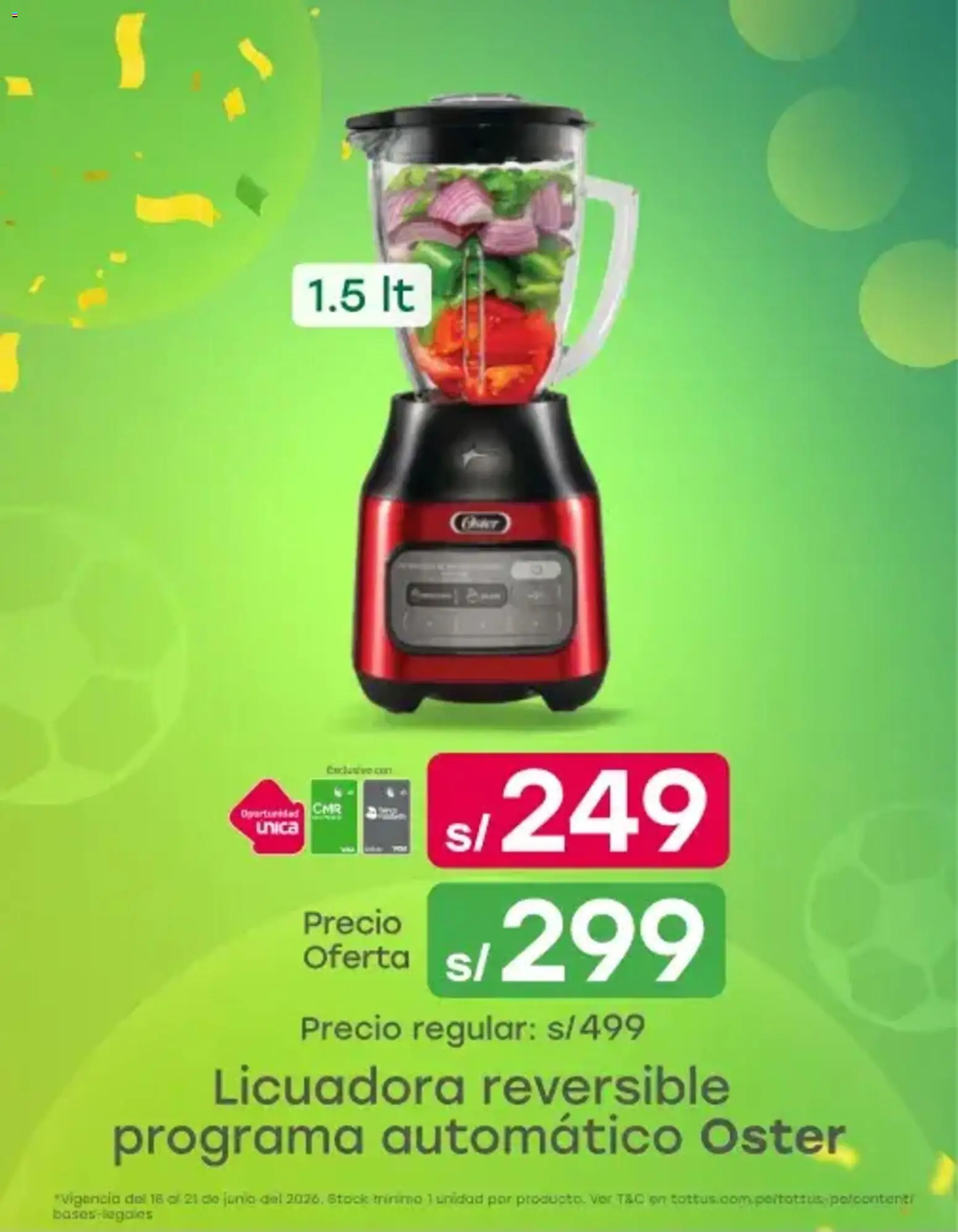 Catálogo Tottus válido desde 18.06.2026 | Página: 1