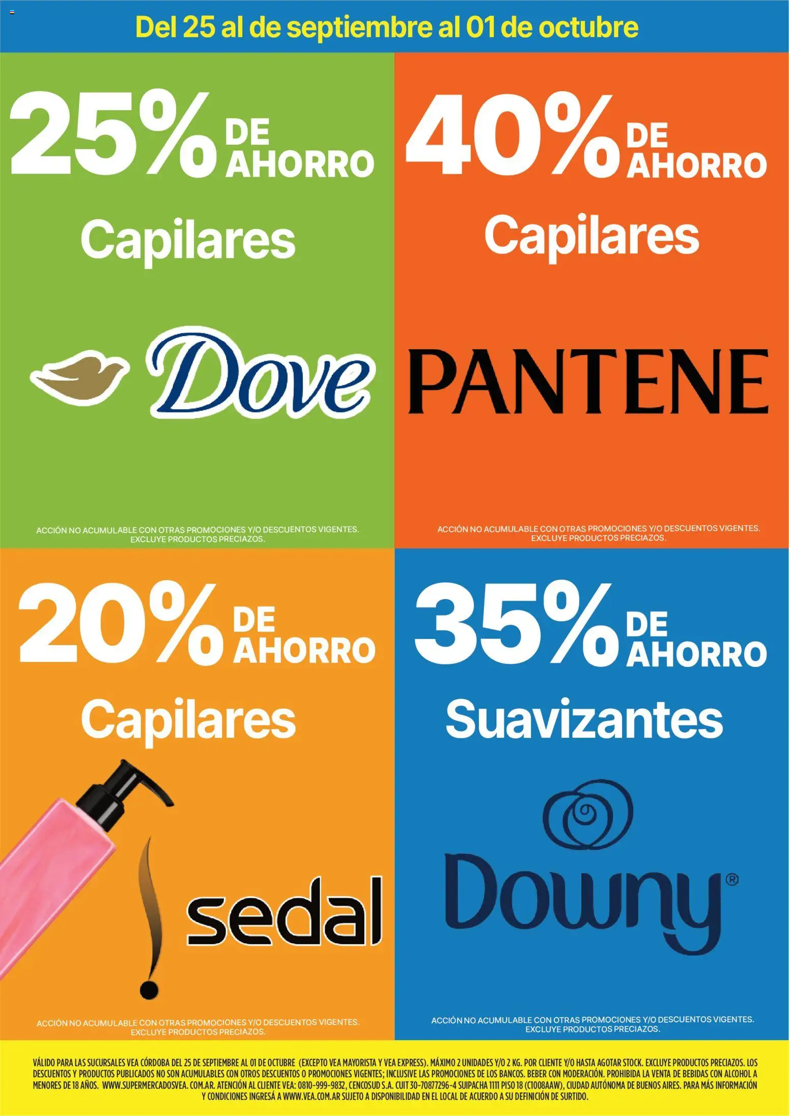 Vea - Folleto Fin de Semana - Córdoba │ válido desde el 25/09/2026 | Página: 10 | Productos: Bebidas, Alcohol
