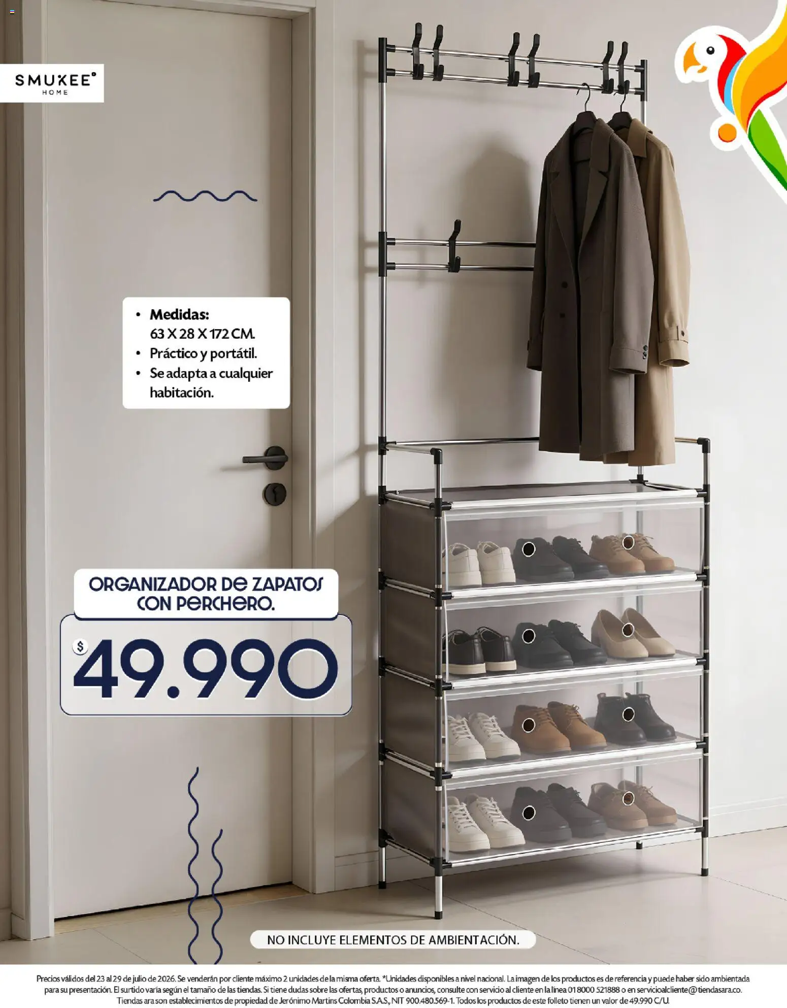 Ara revista - valida desde el 23/07/2026 | Página: 10 | Productos: Sobre, Zapatos, Organizador