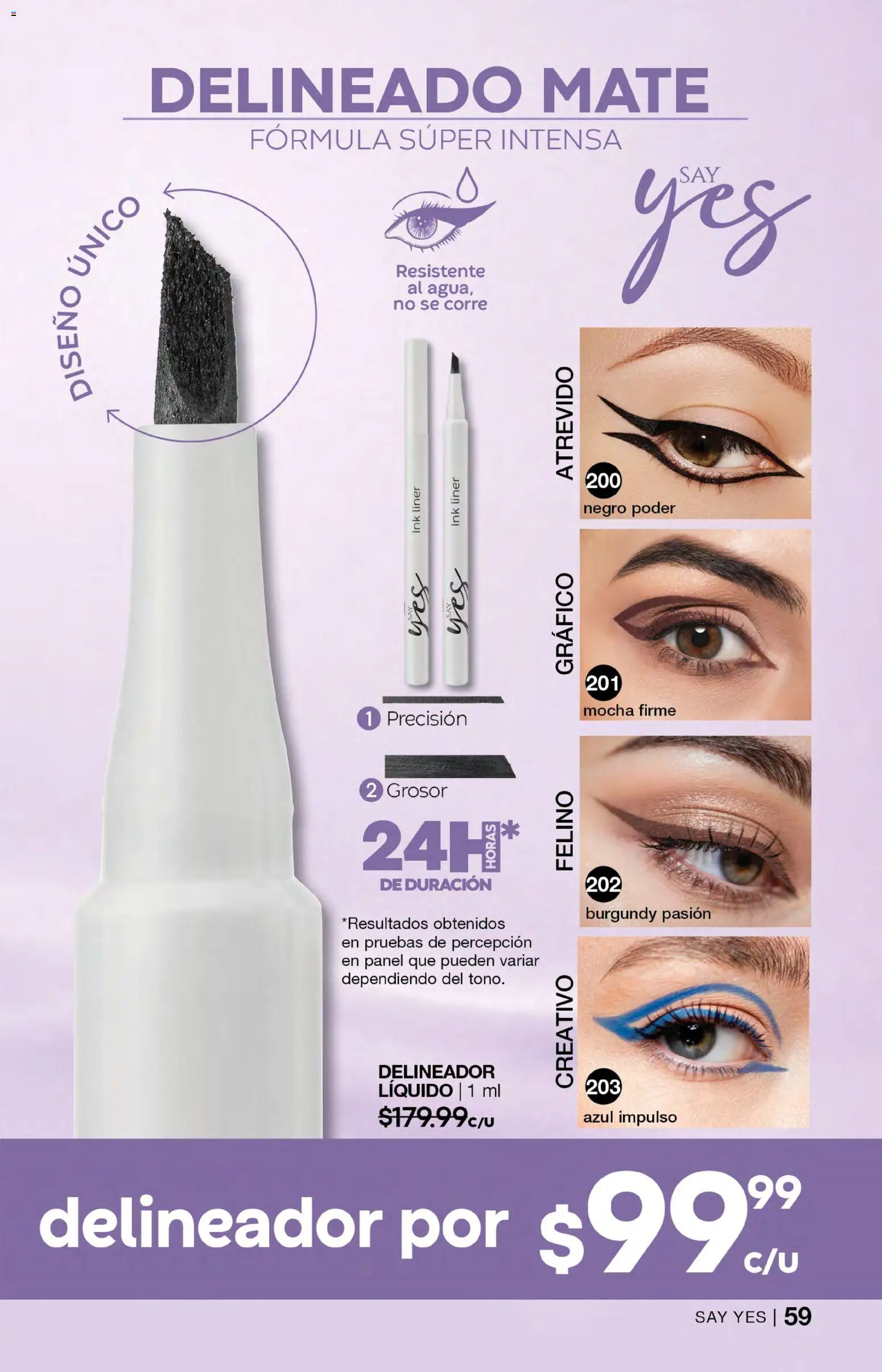 Nuevas ofertas de Fuller válidas en toda la República Mexicana desde el 05/08/2026. ¡Encuentra las mejores ofertas en Fuller campaña 9 2026! | Página: 59 | Productos: Mate, Delineador