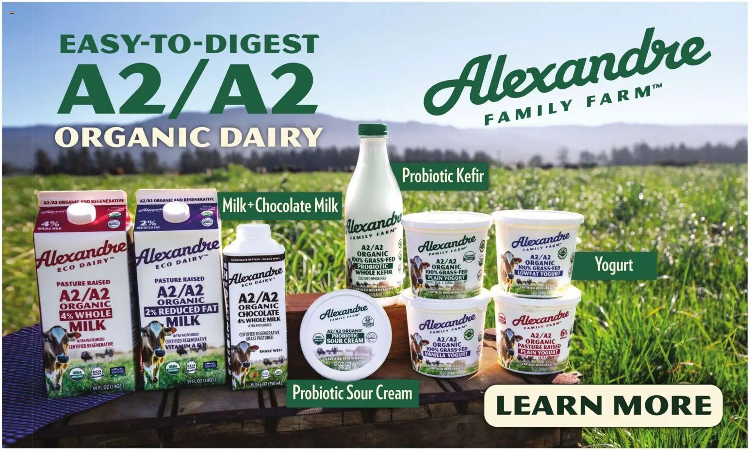 Fresh Thyme Weekly Ad - WI - valid from 10.06.2026 | Page: 6 | Products: Milk, Yogurt, Sour cream, Cream