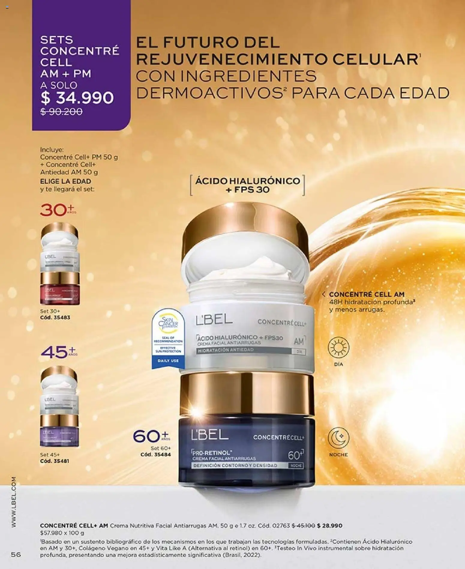 Catálogo L'Bel Campaña 14 │ válido desde el 16.08.2026 | Página: 56 | Productos: Contorno, Sobre, Té, Ingredientes