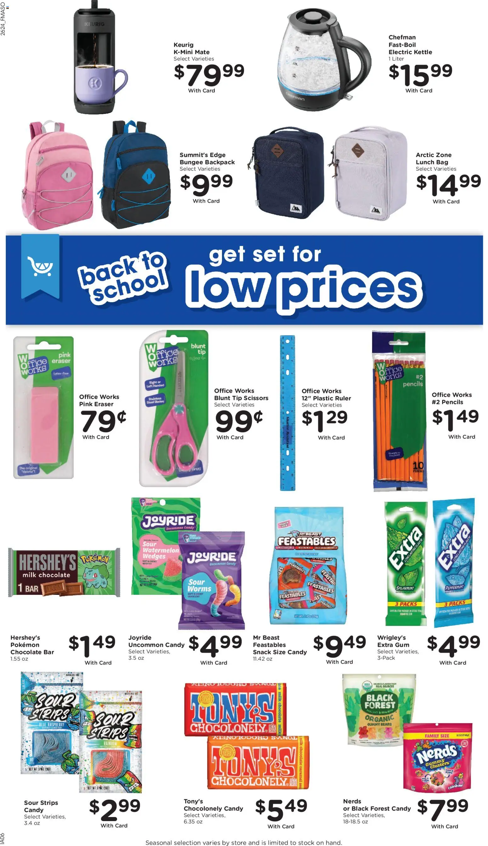 Fred Meyer Weekly Ad - valid from 07/15/2026 | Page: 10 | Products: Milk, Chocolate, Backpack, Raspberry