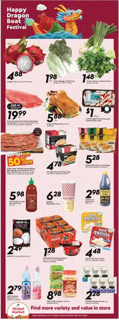 Preview of Safeway weekly flyer / circulaire from shop Safeway valid from 21.05.2026 | Page: 14 | Products: Beef, Cream, Case, Milk