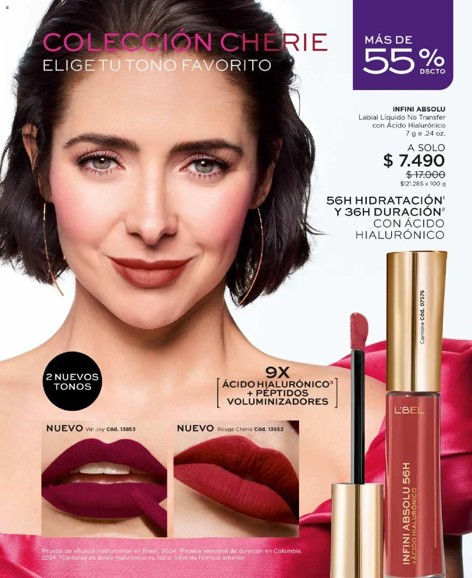 Catálogo L'Bel Campaña 11 │ válido desde el 15.06.2026 | Página: 100 | Productos: Labial