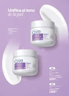 Vista previa de CREMA FACIAL ACLARA, Tono uniforme. Ilumina. Hidrata., nuevo folleto de la tienda, válido en México a partir del 08.05.2026 | Página: 140 | Productos: Crema