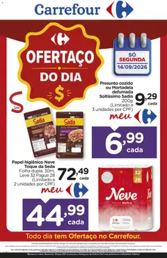 Carrefour ofertas do Dia - Pré-Visualização do folheto da loja Carrefour, válido de 14/09/2026