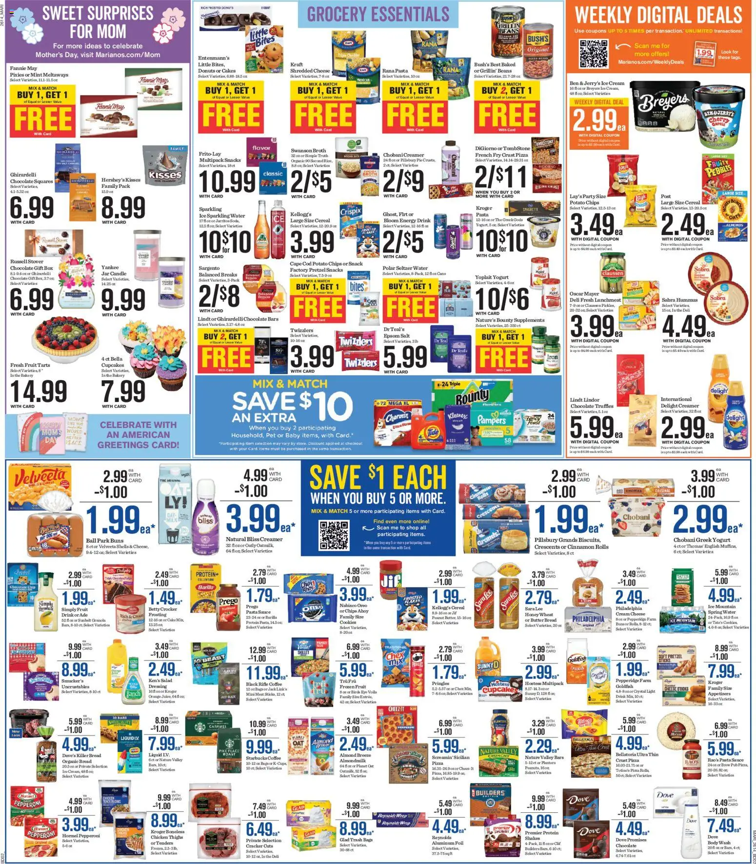 Mariano's Weekly Ad - valid from 06.05.2026 | Page: 6 | Products: Skillet, Yogurt, Water, Salt