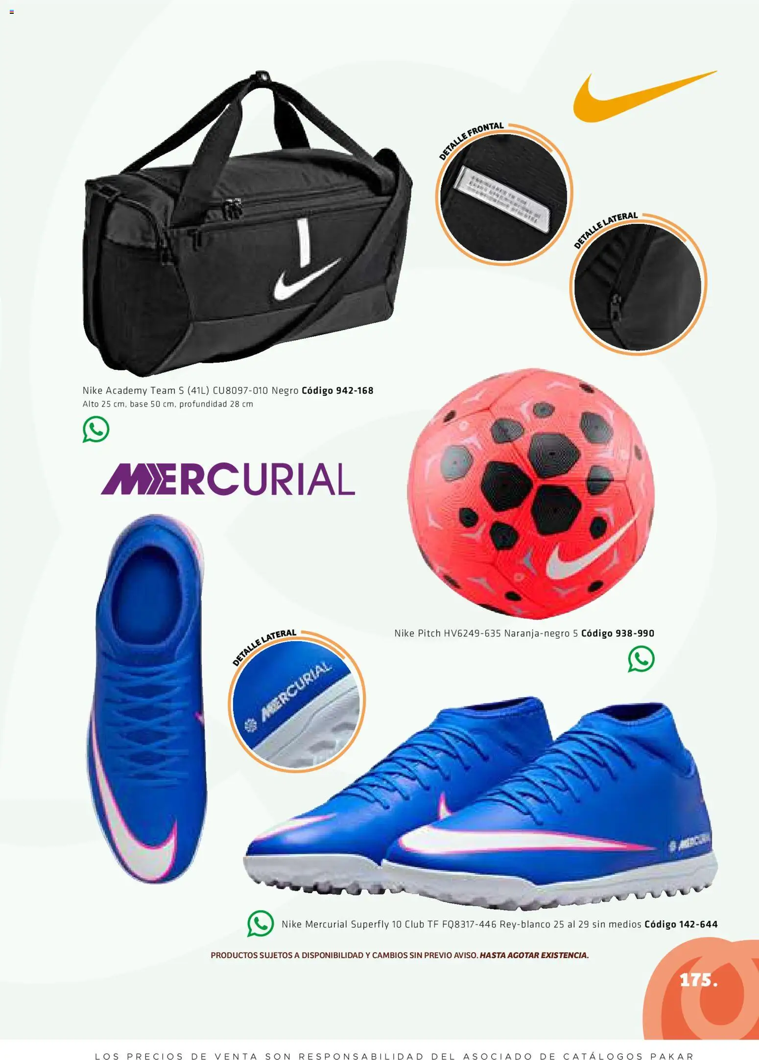 Nuevas ofertas de SC Pakar válidas en toda la República Mexicana desde el 27/02/2026. ¡Encuentra las mejores ofertas en SC Pakar catálogo Premium Men Tomo 1! | Página: 175
