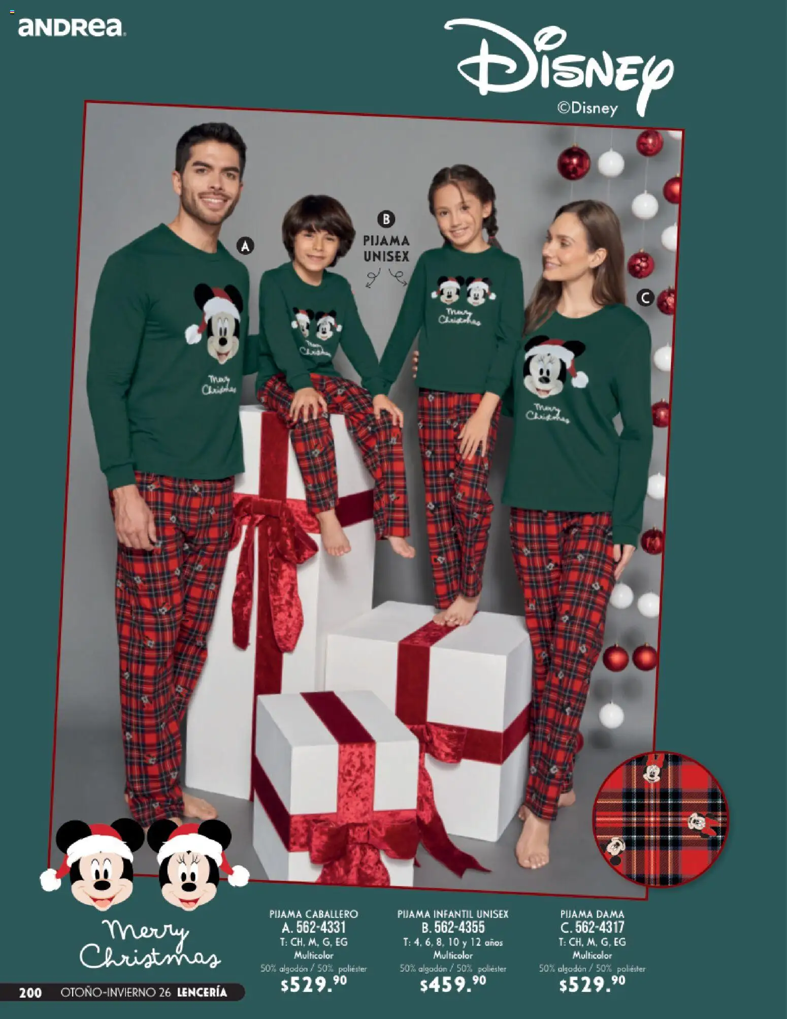 Nuevas ofertas de Andrea válidas en toda la República Mexicana desde el 23/08/2026. ¡Encuentra las mejores ofertas en Andrea catálogo Lencería & vestir interior! | Página: 60 | Productos: Pijama, Algodón, Lenceria