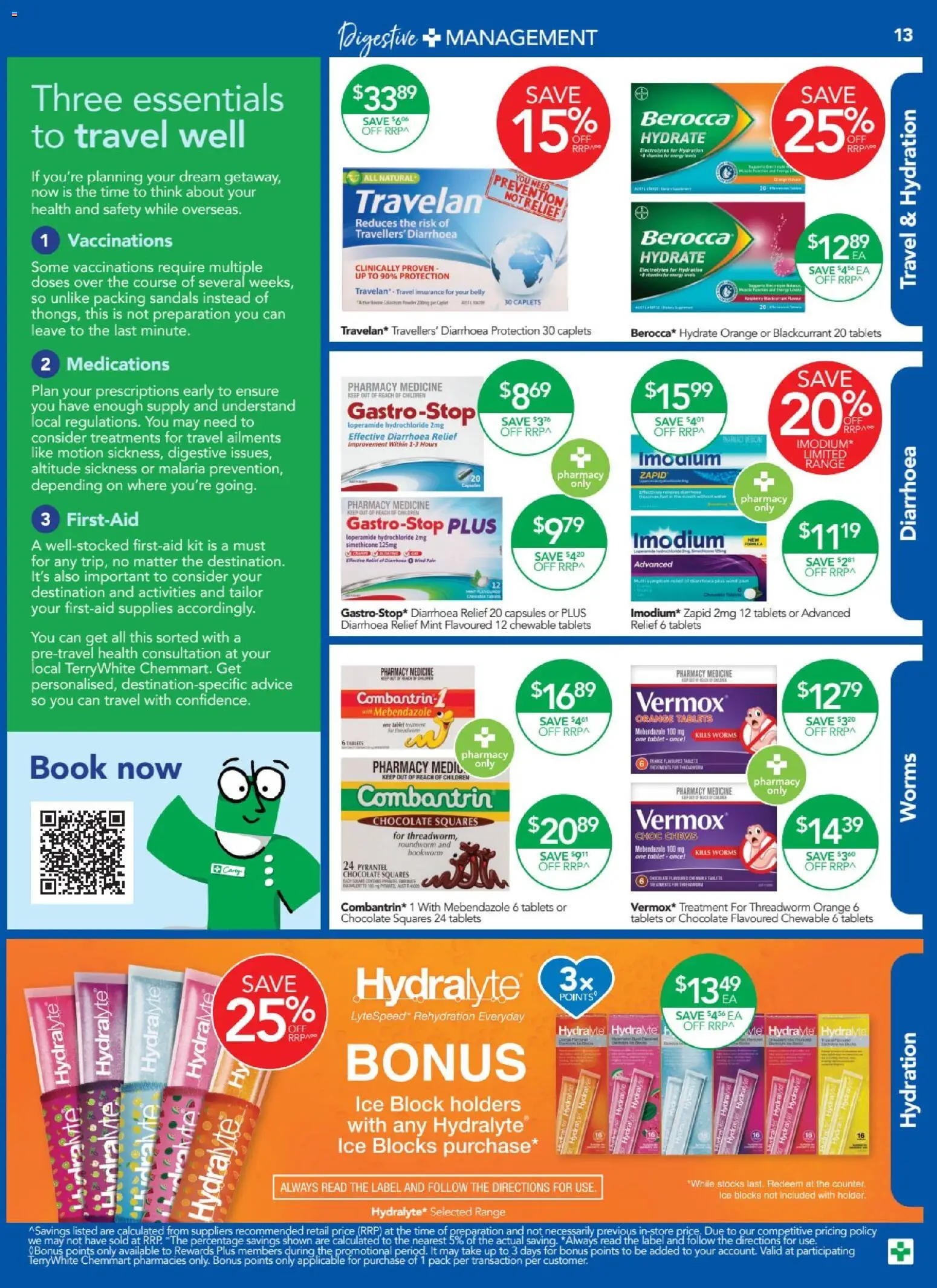 Terry White catalogue - valid from 26.03.2026 | Page: 13 | Products: Chocolate, Sandals, Treatment, Tablets