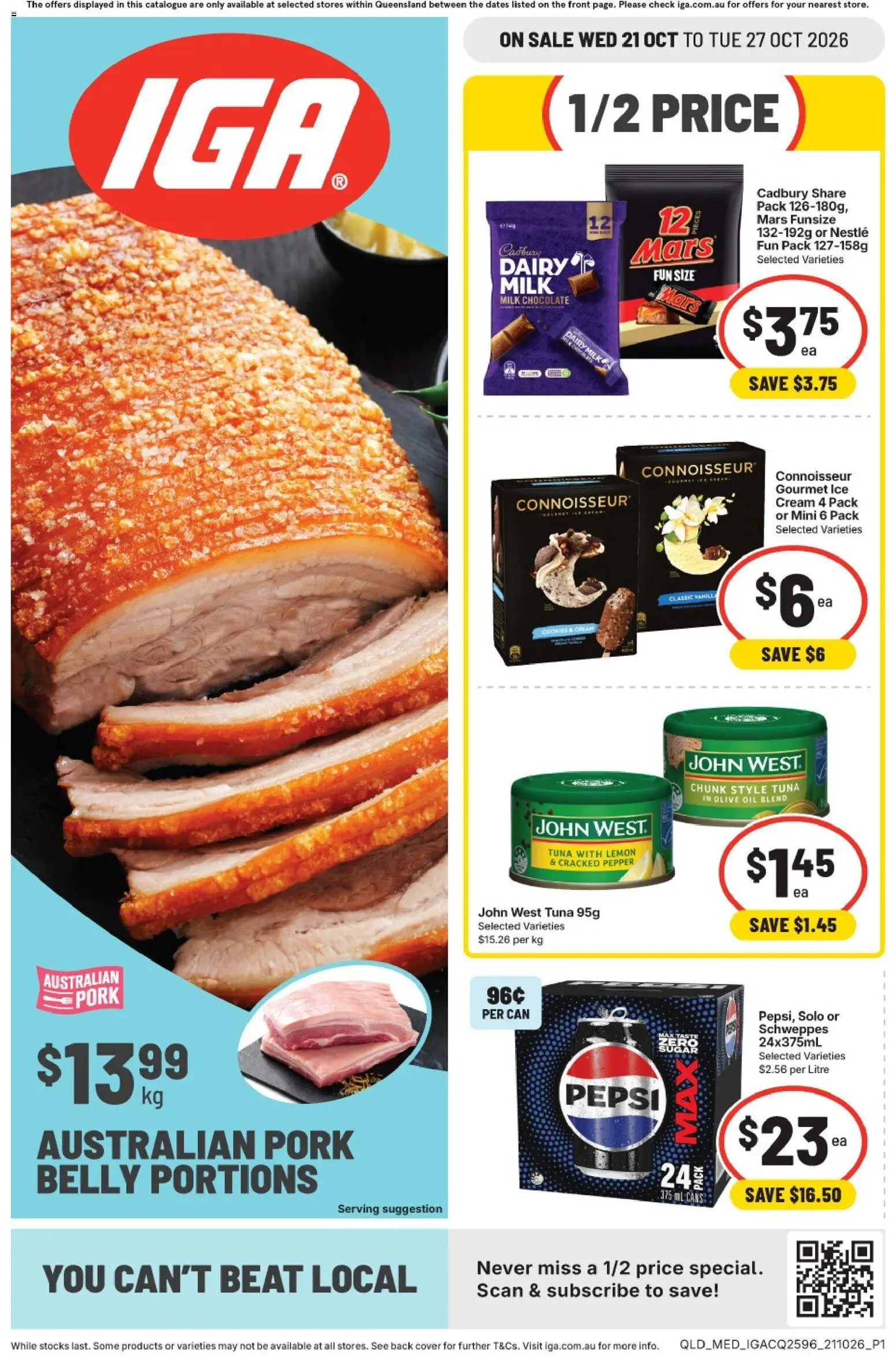 IGA catalogue - valid from 21/10/2026 | Page: 1