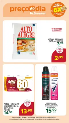 Supermercado Guanabara - Ofertas da semana - Pré-Visualização do folheto da loja Supermercado Guanabara, válido de 29.05.2026 | Página: 1